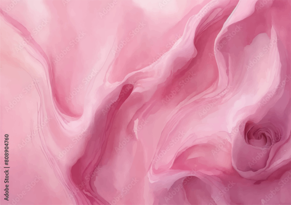 Pink Watercolor Background