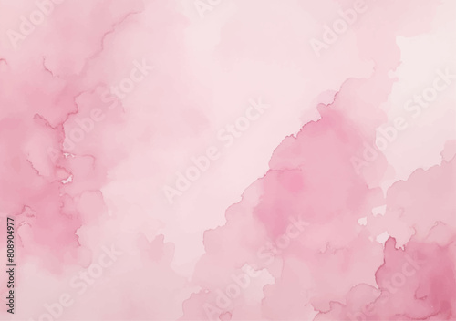 Colorful Abstract Pink Watercolor Background