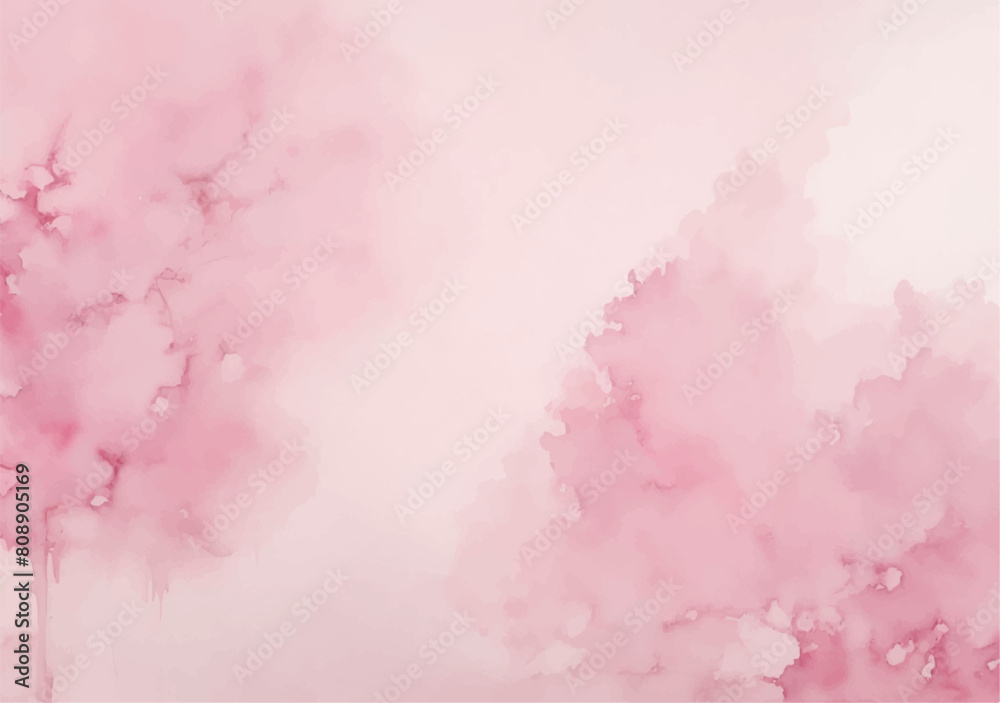 Pink Watercolor Background
