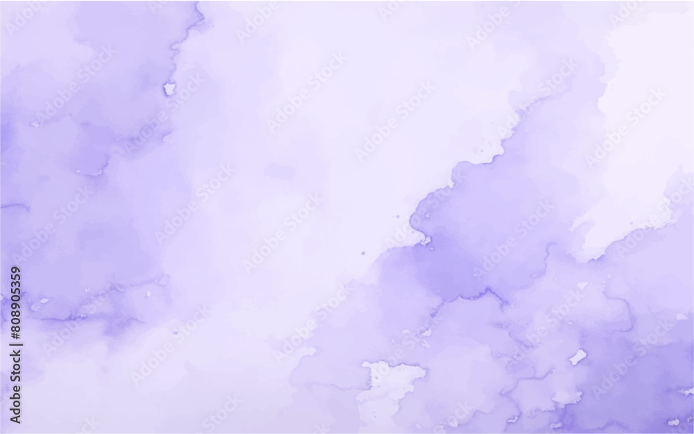 Blue Sky Watercolor Background