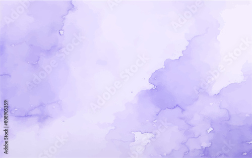 Blue Sky Watercolor Background photo