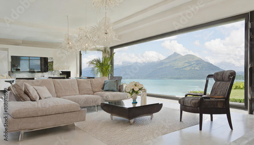 modern living room interior