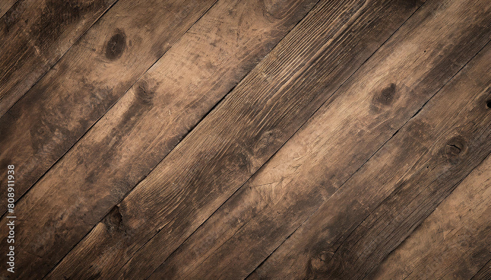 Φωτογραφία Old grunge dark textured wooden background , The surface of the old brown wood t