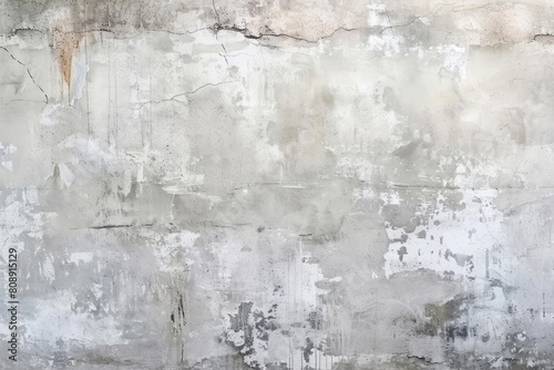 A soft mist overlays the rough concrete wall background, styled as smooth and polished, with subtle color gradations.
