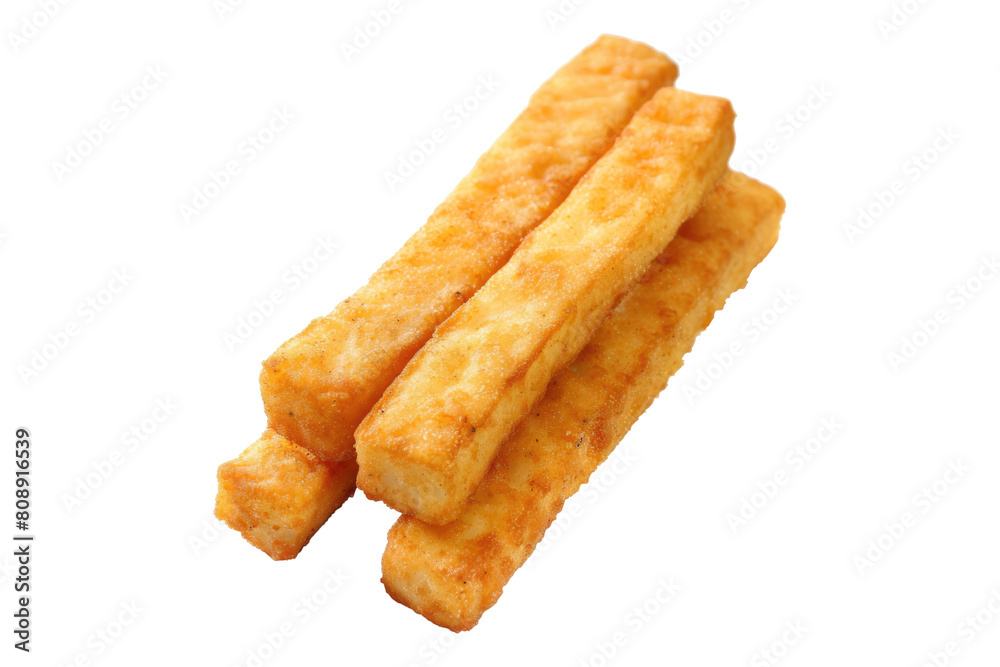 Fish sticks isolated on transparent background Fish sticks isolated on transparent background