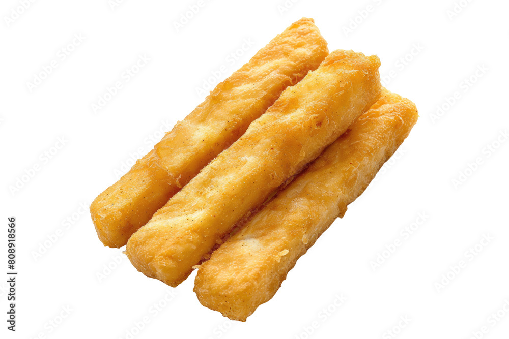 Fish sticks isolated on transparent background Fish sticks isolated on transparent background
