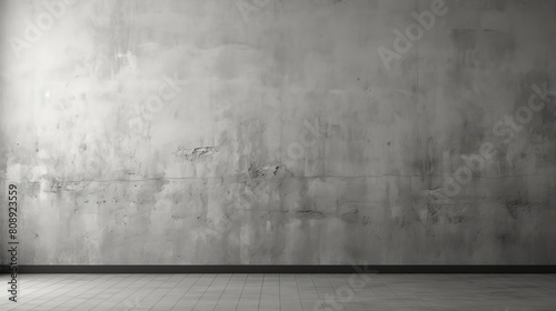 Raw concrete wall texture showcasing natural gray tones and rough surface details  perfect for a minimalist or industrial design backdrop