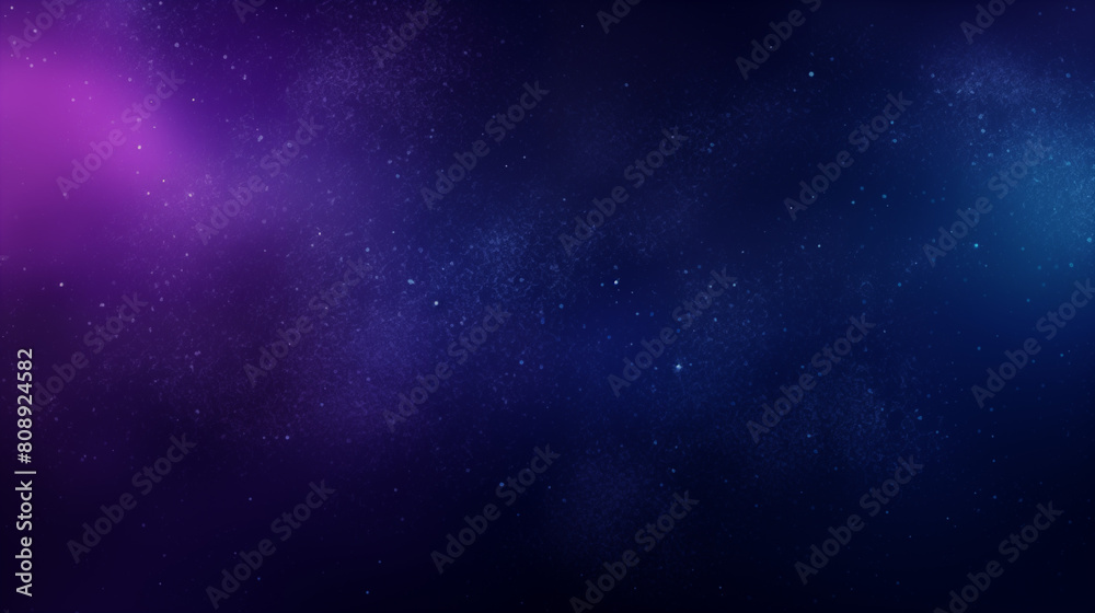 Fotografie Dark Blue to Purple Space Inspired Background