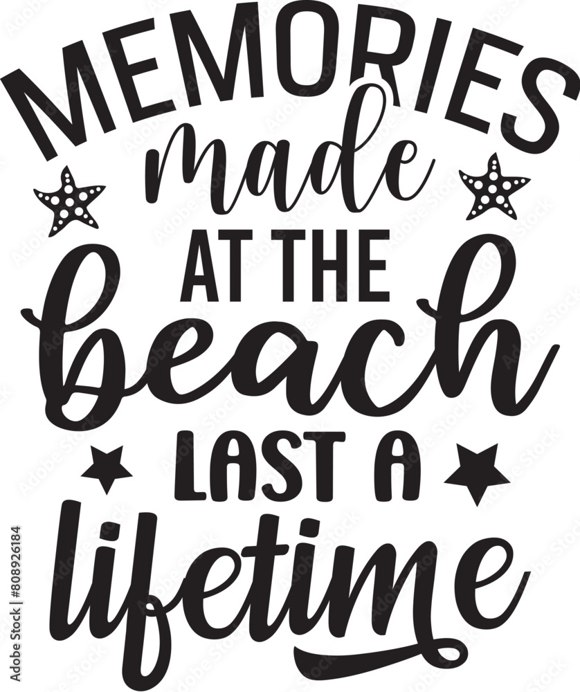 Memories Made At The Beach Last A Lifetime