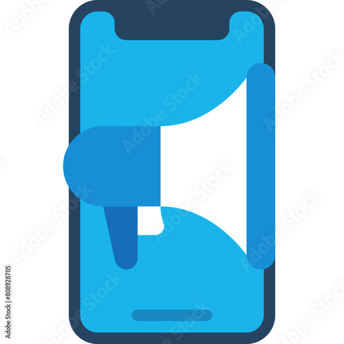 Mobile Marketing Icon