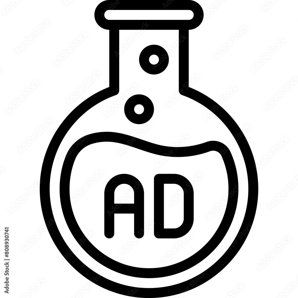 Advert Testing Beaker Icon