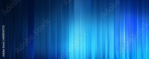 Abstract design with vertical gradient stripes from sky blue to deep sea blue modern wallpaper
