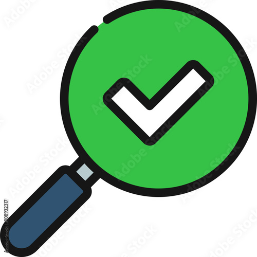 Research Check Mark Icon