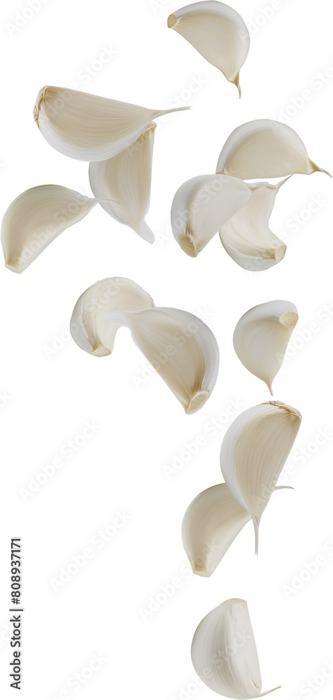 falling garlic falling garlic