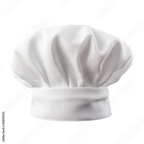 Chefs hat isolated on transparent or white background, png