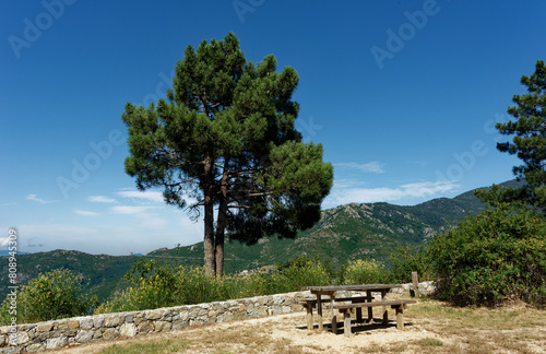 Frankreich - Korsika - Vivario - Aussichtspunkt photo