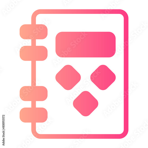 scrapbook gradient icon