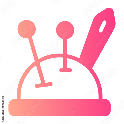 pin gradient icon