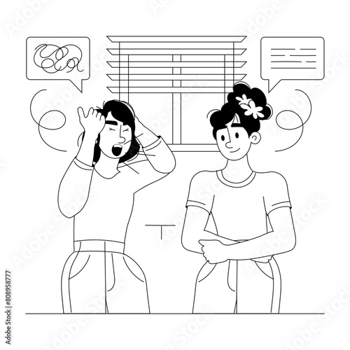 Here’s a glyph illustration of disagreement 