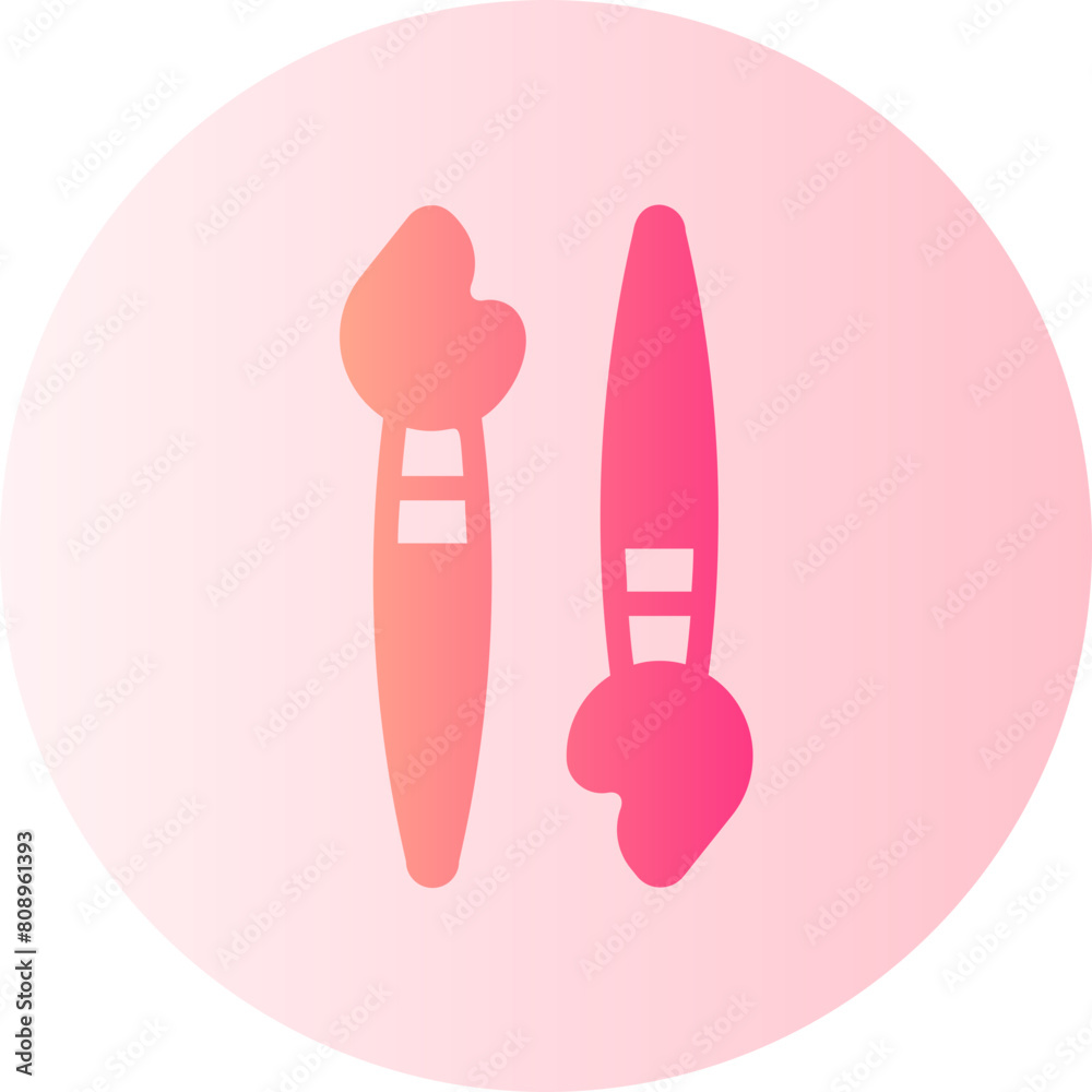 brush gradient icon