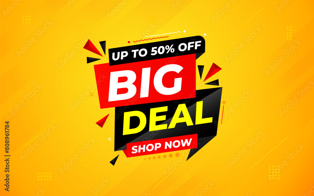 Big Deals Sale Banner Design Sale template. Best deal banner, Sales banner Vector design promotion for digital and print market Big Deals Sale Banner Design Sale template. Best deal banner, Sales banner Vector design promotion for digital and print market