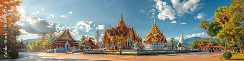 Majestic Buddhist Temple Complex in the Heart of Thailand s Capital City