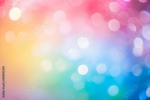 Dreamy bokeh effect with soft light transitions, suitable for decorative wallpapers or presentations