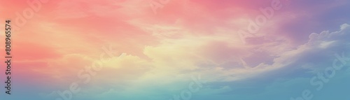 Colorful pastel sky, background © tohceenilas
