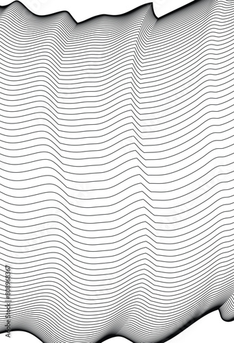 curvy line design elements with texture. Thin line wavy abstract. futuristic Stylized line art background. curvy abstract line wave graphic gray background. Vector illustration