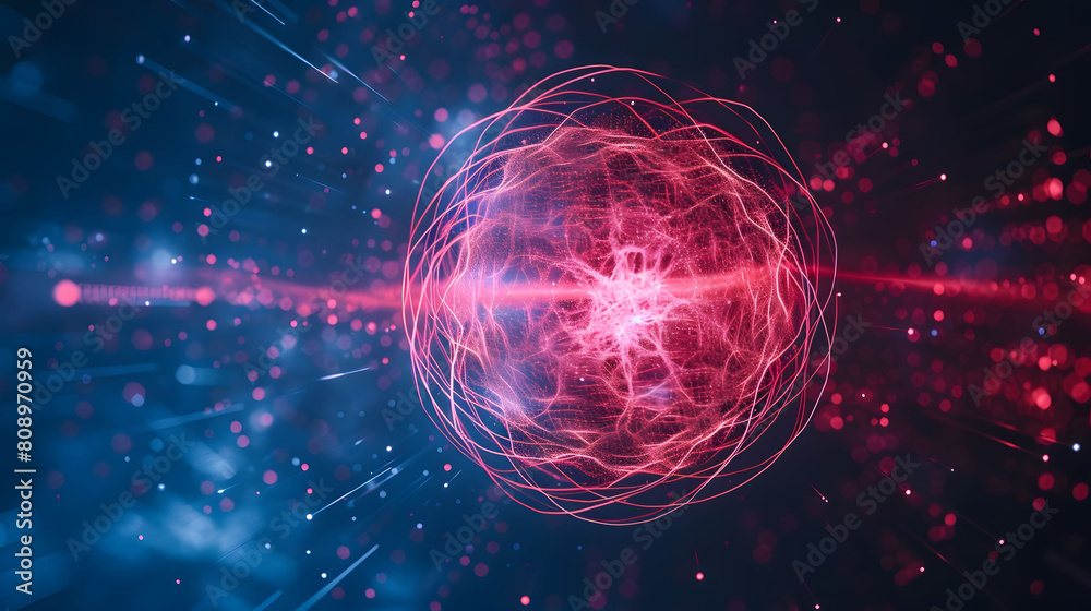 Obraz premium Energy visualization