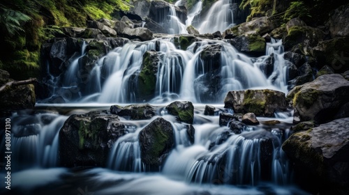 Moral principles cascade in a continuous stream of ethical thought