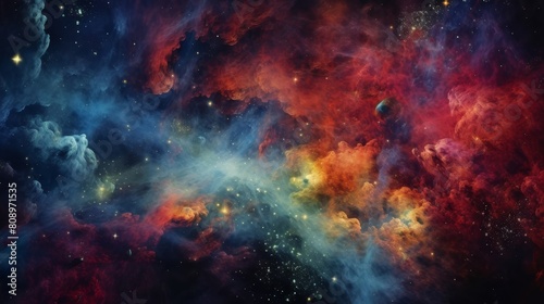 Cosmic landscape: vibrant energy flows among celestial bodies