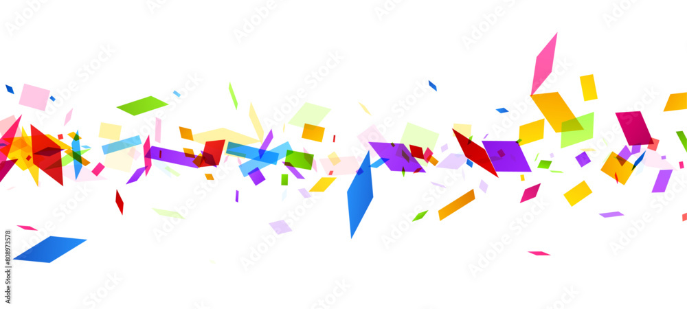 Colorful Confetti Cascade Colorful Confetti Cascade