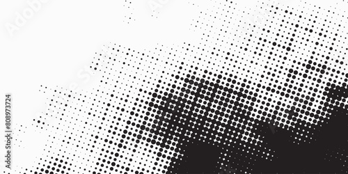 Background with monochrome dot texture. Polka dot pattern template. Background with black dots - stock vector dots basic background dots.
