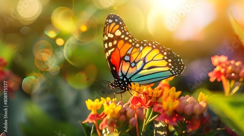 butterfly on flower