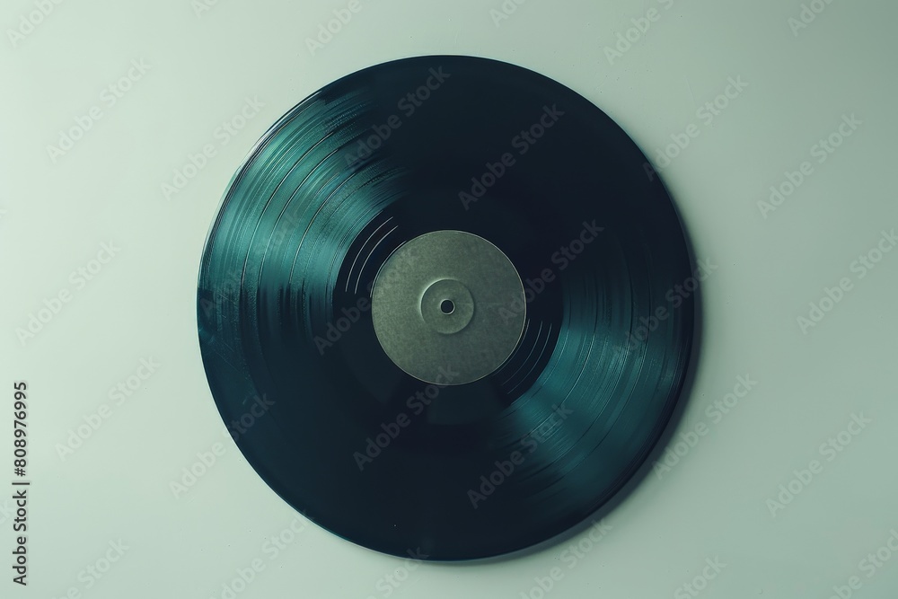 12-inch vinyl LP record in cardboard cover on white background.. Beautiful simple AI generated image in 4K, unique. 12-inch vinyl LP record in cardboard cover on white background.. Beautiful simple AI generated image in 4K, unique.