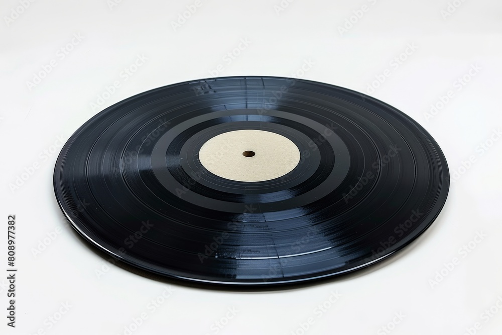12-inch vinyl LP record in cardboard cover on white background, Generative AI. Beautiful simple AI generated image in 4K, unique. 12-inch vinyl LP record in cardboard cover on white background, Generative AI. Beautiful simple AI generated image in 4K, unique.
