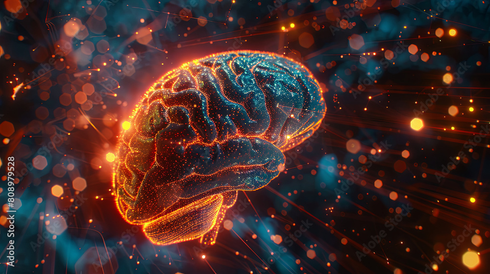 Human Brain with AI Neural Network 4 Human Brain with AI Neural Network 4