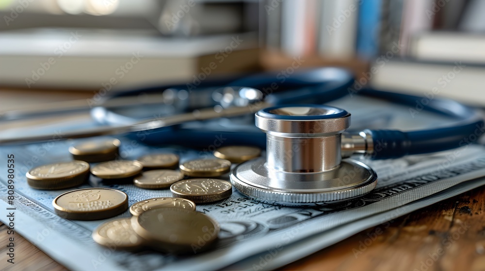 Medical Expense Plan with Deductible Details Shown in Financial