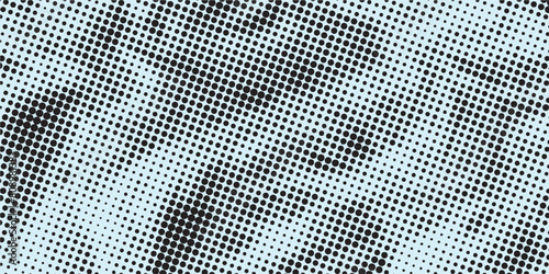 Background with monochrome dot texture. Polka dot pattern template.
