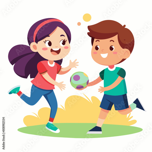the-boy-and-the-girl-are-playing-with-the-ball