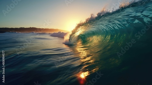 ocean water surfing wave seascape photography