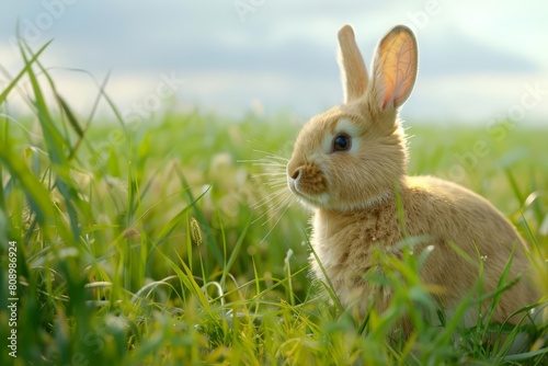 An AIdriven rabbit  designed for rapid seed planting  hops efficiently across a smart farm landscape