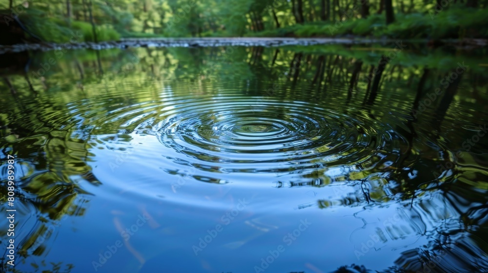 Water Gradients Pond: A photo featuring gradients in a pond