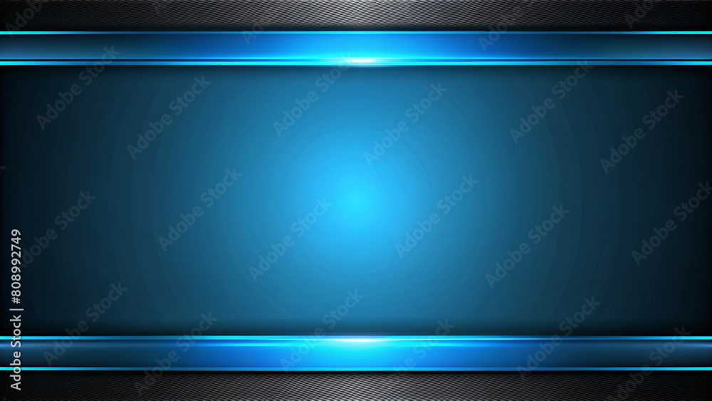 Fototapeta premium Blue Abstract Texture Design Illustration on Empty Background