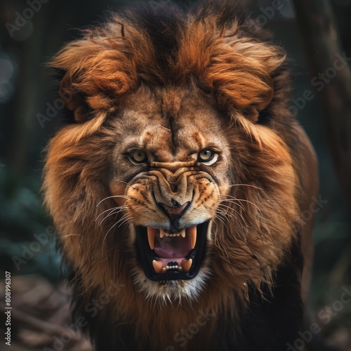 Ferocious Lion © Moostape
