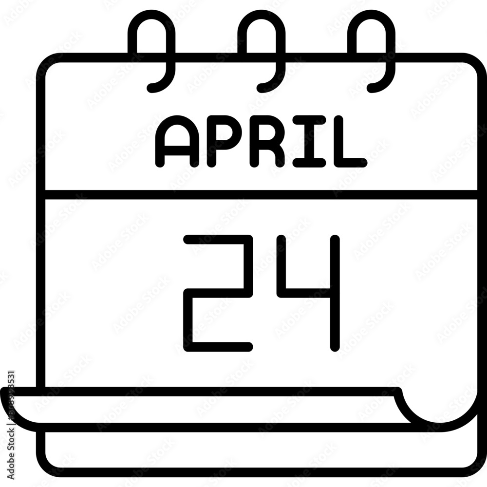 April 24 Icon April 24 Icon