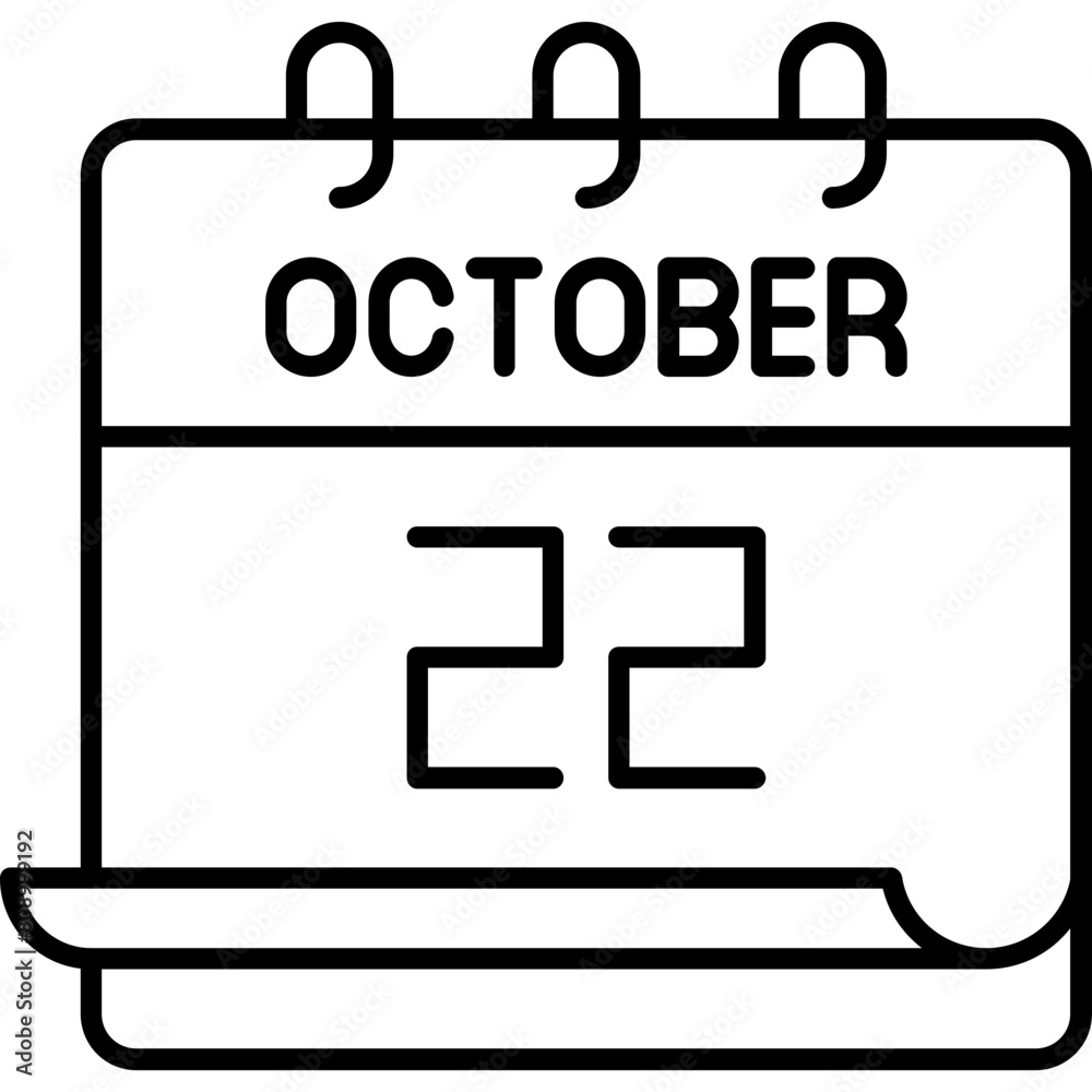 October 22 Icon