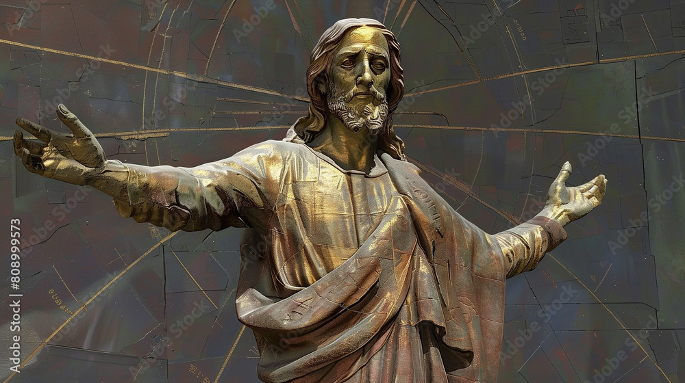 Obraz premium Statue of Jesus Christ