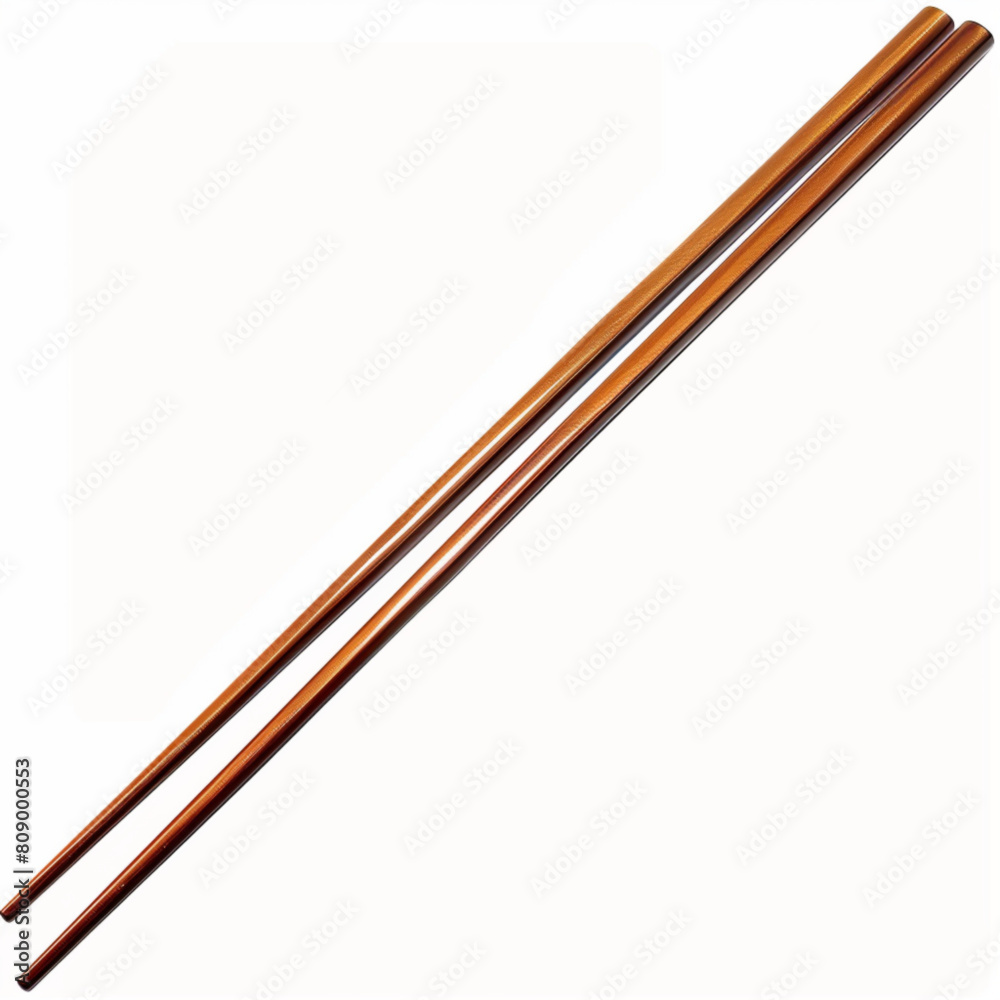 Realistic Asian chopsticks / chop sticks isolated on a white background vector Realistic Asian chopsticks / chop sticks isolated on a white background vector
